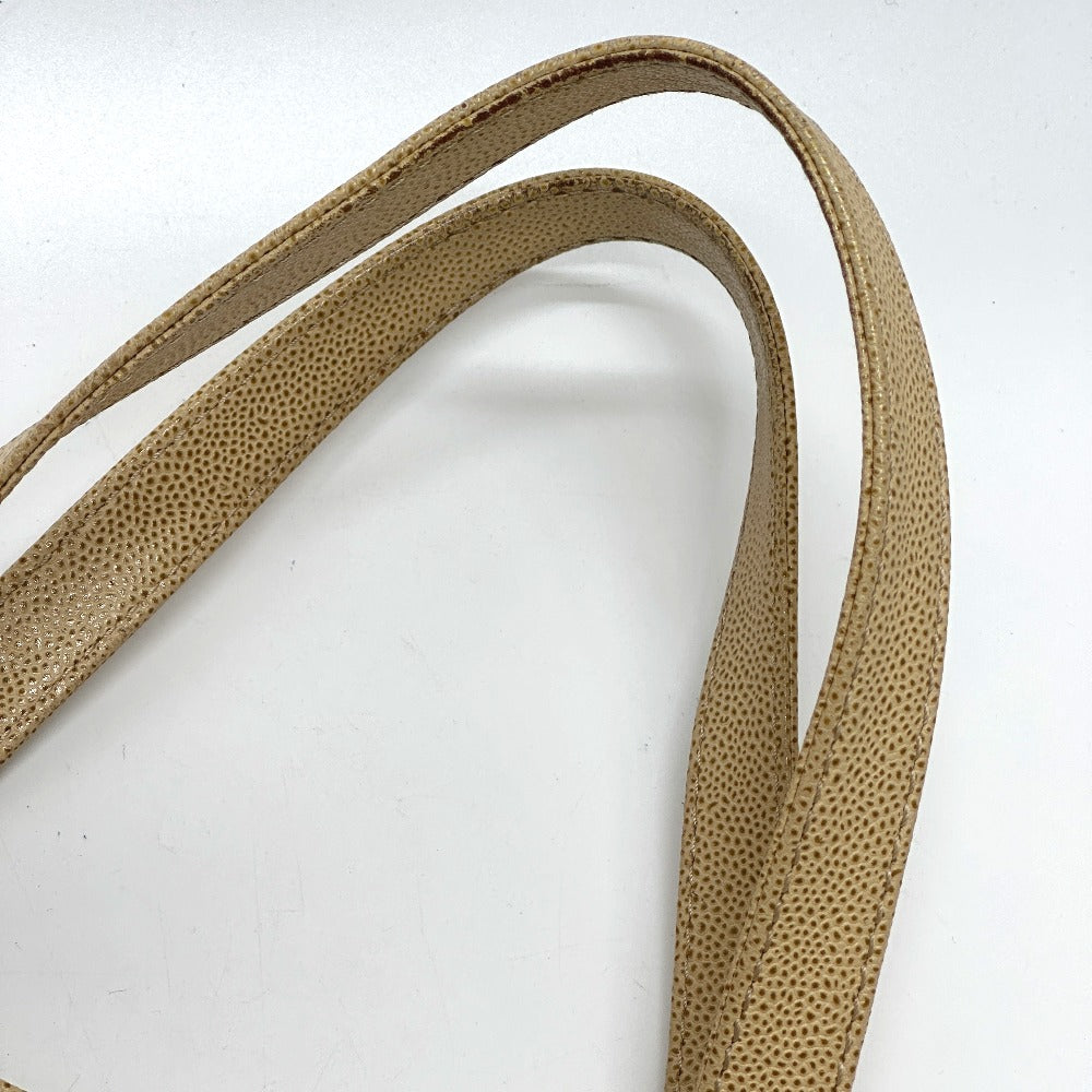 CHANEL Shoulder Bag, Coco Mark, CC Tote Bag, Caviar Skin, Women's, Beige