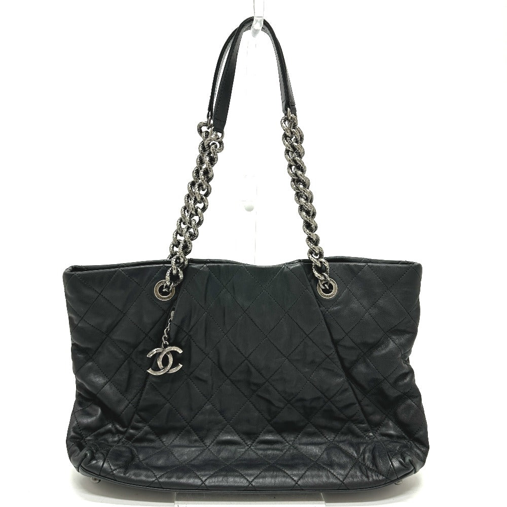 CHANEL ココマーク CC マトラッセ キルティング チェーンバッグ トートバッグ カバン ショルダーバッグ レザー レディース - brandshop-reference