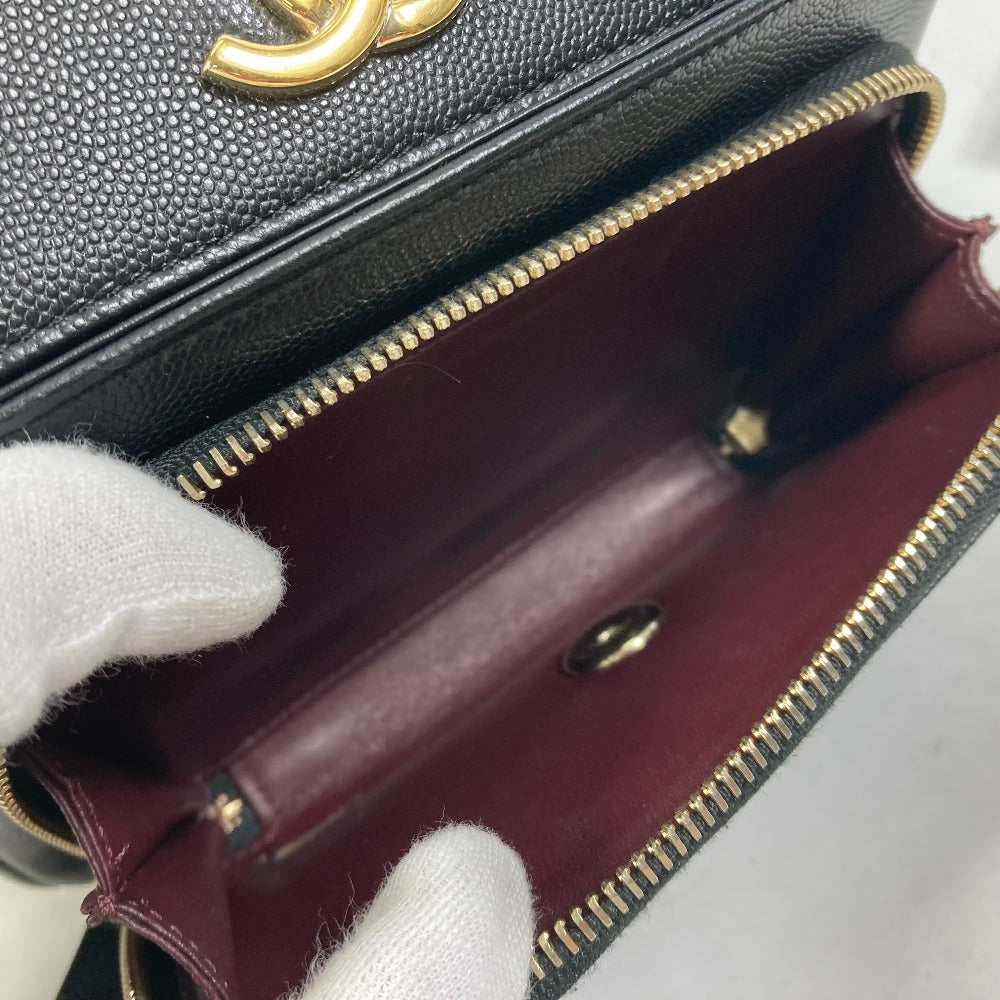 CHANEL A93749 ココマーク CC マトラッセ キルティング トップハンドル 2WAY ハンドバッグ 斜め掛け ショルダーバッグ  キャビアスキン レディース | brandshop-reference