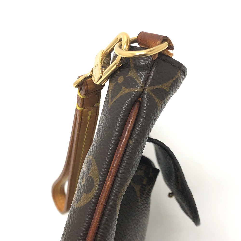 LOUIS VUITTON M51901 Monogram Partition Pochette Pouch in Monogram Canvas, Women's, Brown