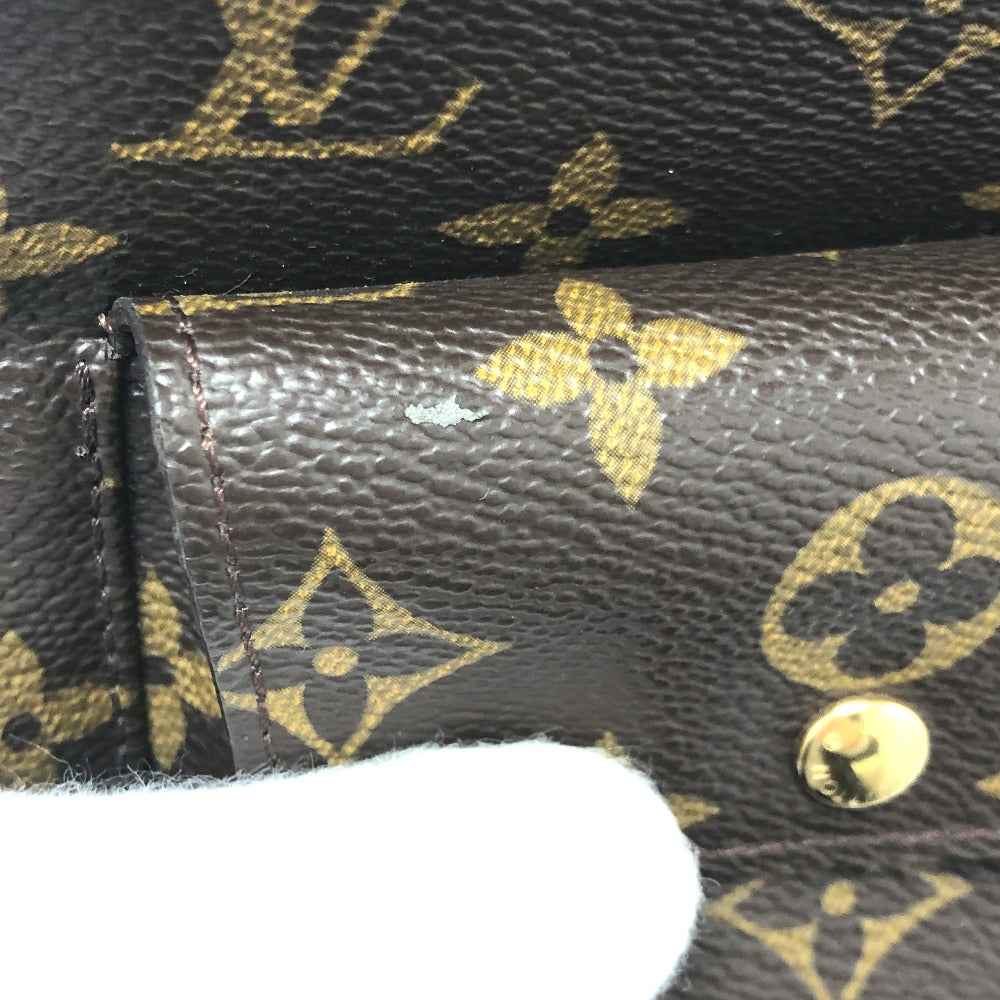 LOUIS VUITTON M51901 Monogram Partition Pochette Pouch in Monogram Canvas, Women's, Brown