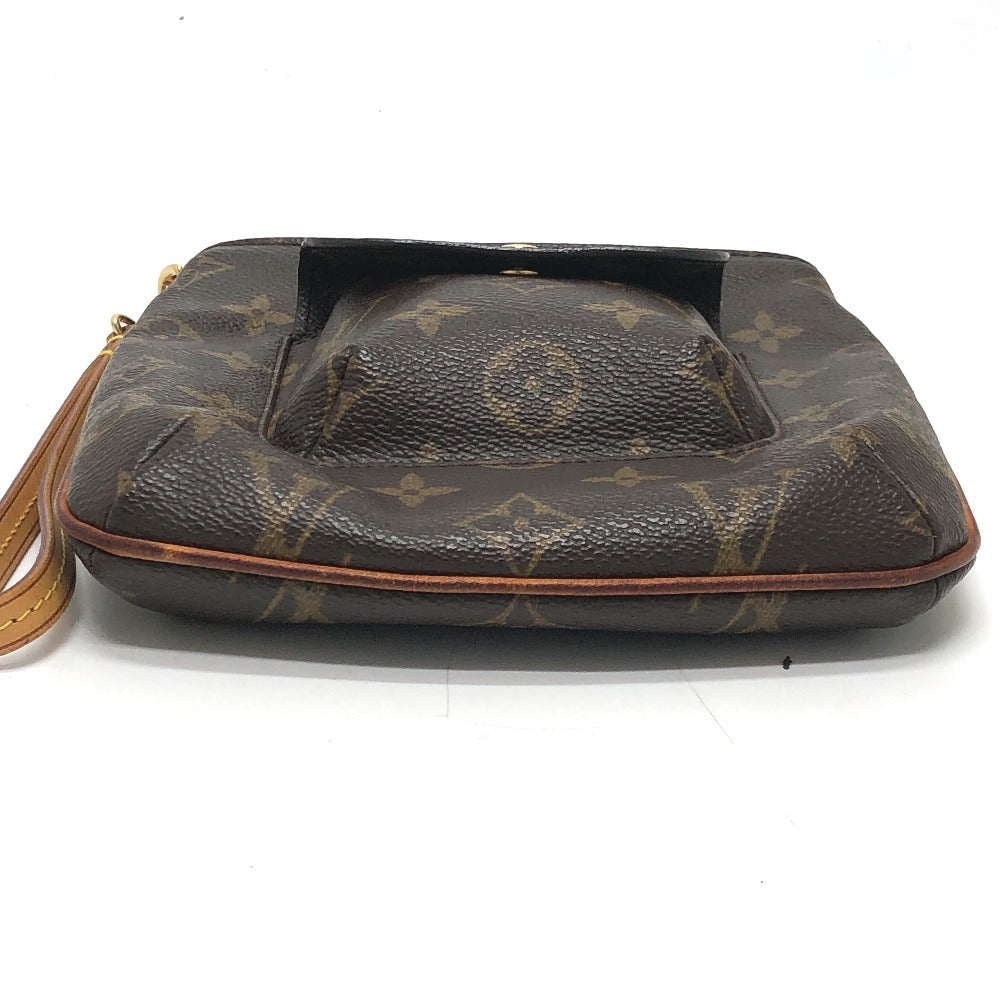LOUIS VUITTON M51901 Monogram Partition Pochette Pouch in Monogram Canvas, Women's, Brown