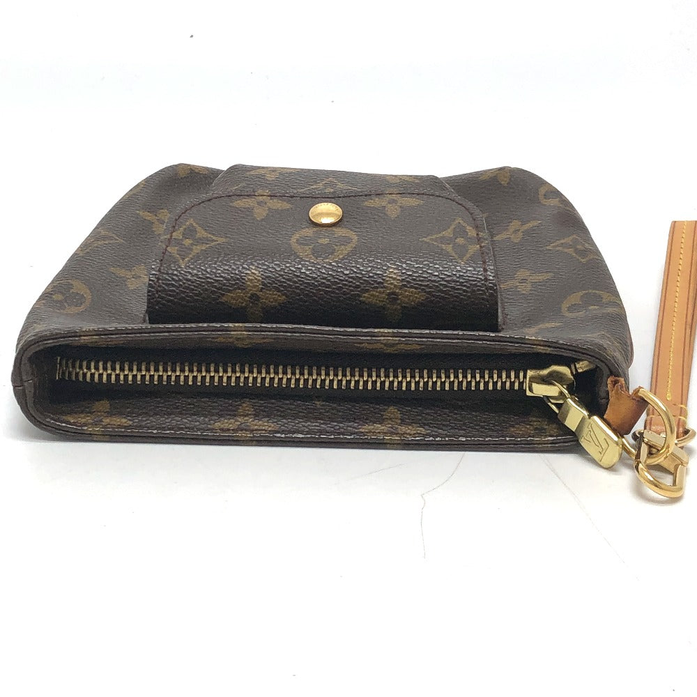 LOUIS VUITTON M51901 Monogram Partition Pochette Pouch in Monogram Canvas, Women's, Brown