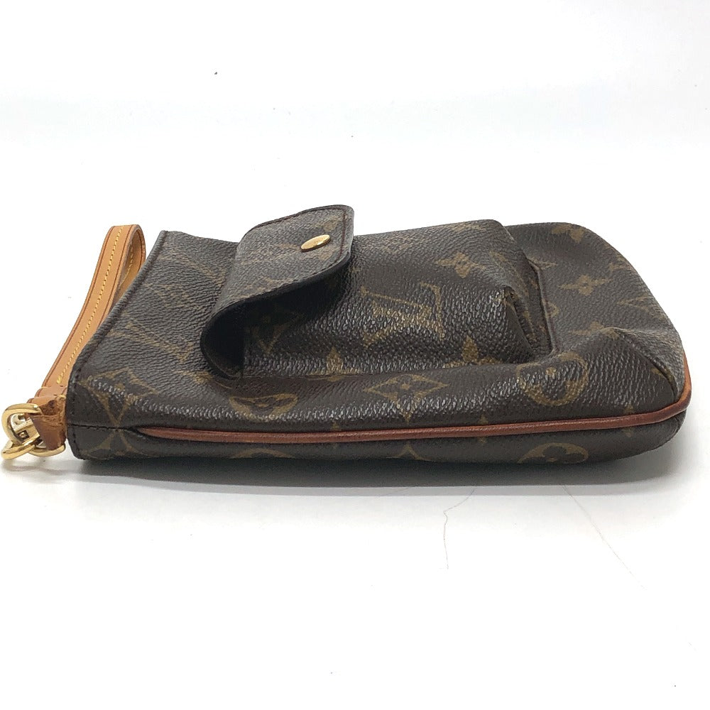LOUIS VUITTON M51901 Monogram Partition Pochette Pouch in Monogram Canvas, Women's, Brown