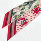 HERMES Twilly Silk Scarf for Women, Pink