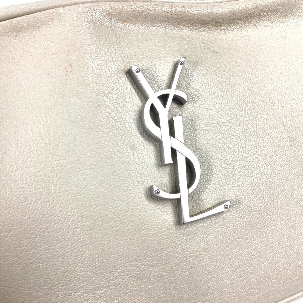 SAINT LAURENT PARIS 574494 YSL ロゴ ポシェット ルー カメラバッグ タッセル フリンジ カバン 斜め掛けバッグ カバン バッグ ショルダーバッグ レザー レディース