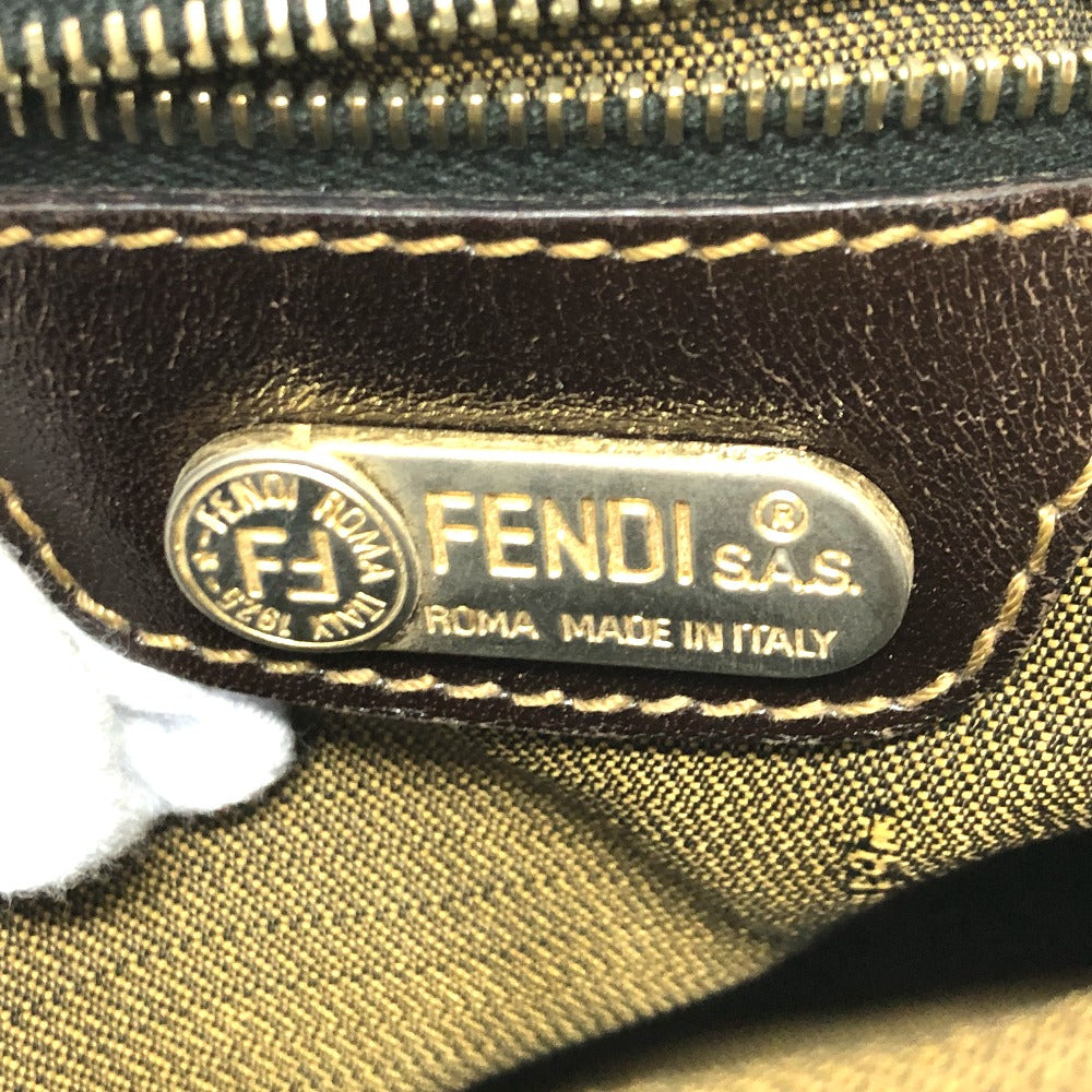 FENDI ズッカ FF金具 肩掛けバッグ ショルダーバッグ キャンバス/レザー レディース - brandshop-reference