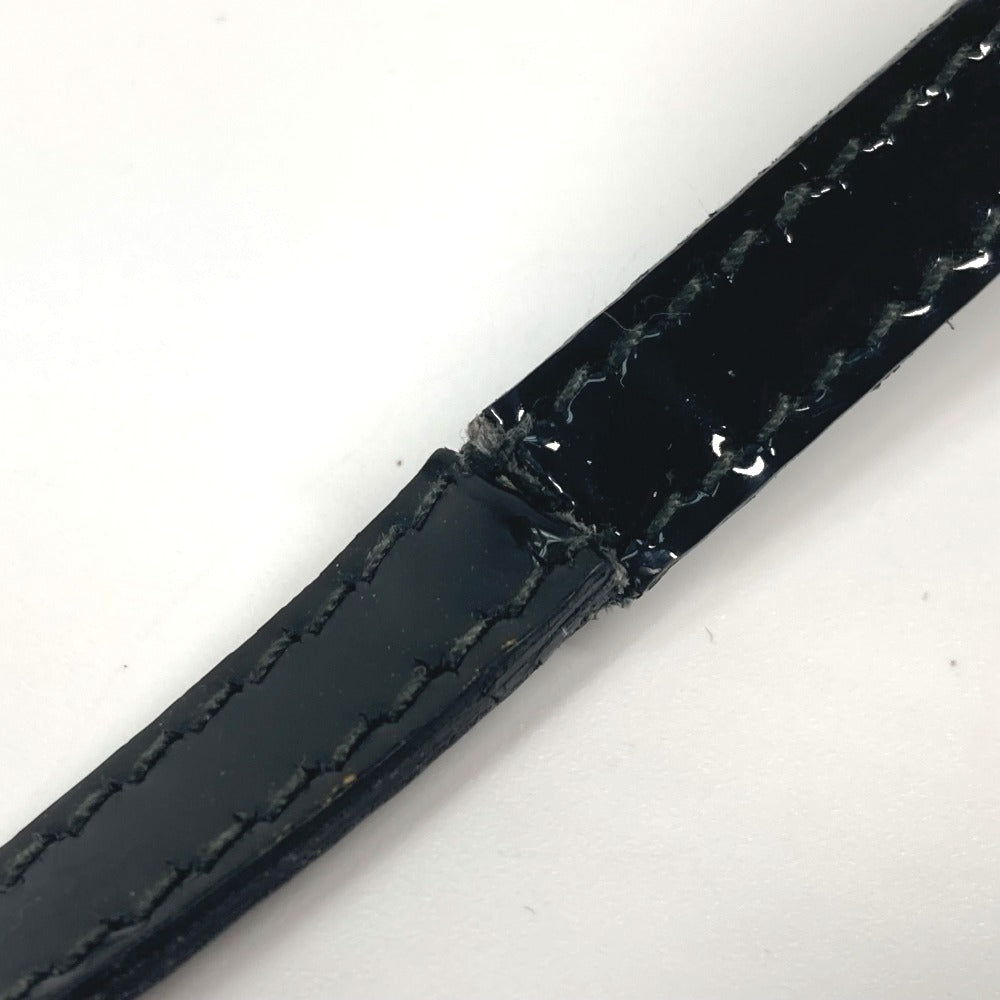 GUCCI 354086 GG マイクログッチ グッチニース カバン 斜め掛け ショルダーウォレット 長財布 ショルダーバッグ エナメル レディース ブラック