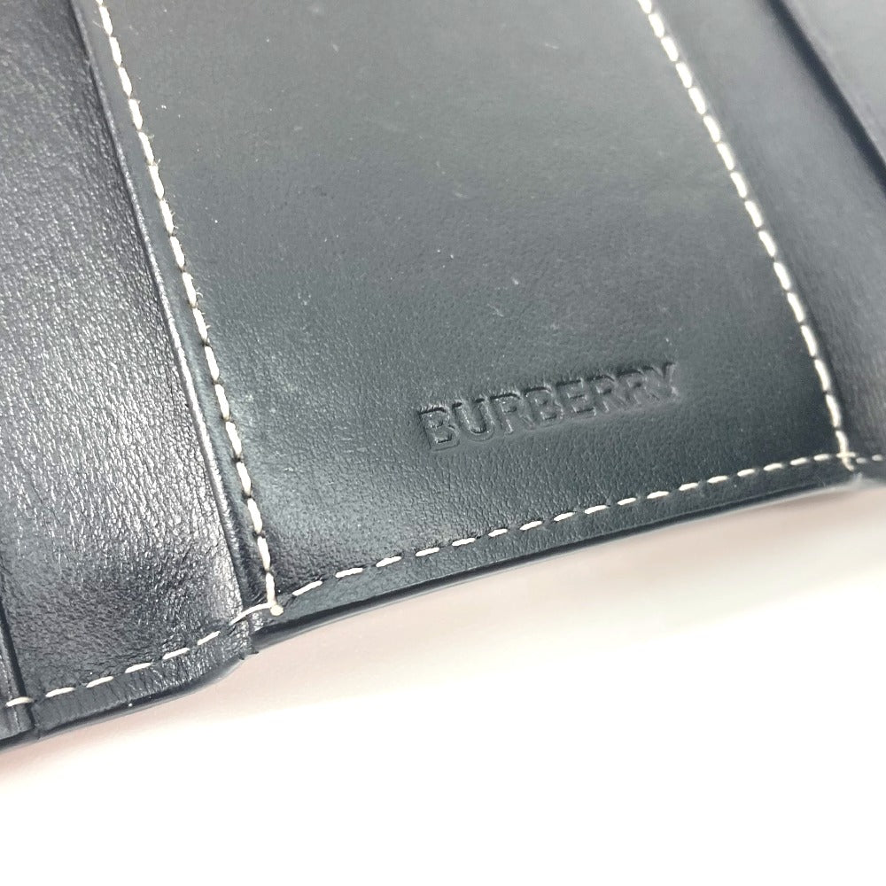 BURBERRY ボーダー チェック 6連 鍵 Dリング付き キーケース PVC レディース - brandshop-reference