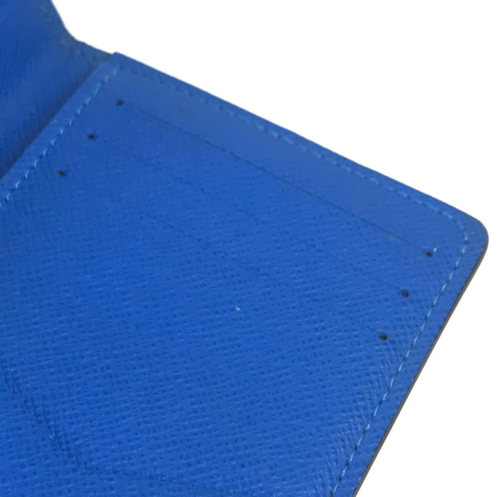 LOUIS VUITTON M63329 タイガ オーガナイザー ドゥ ポッシュ 名刺入れ パスケース 2つ折り カードケース タイガレザー ユニセックス ブラック