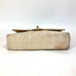 CHANEL Coco Mark CC Chocobar Double Chain Crossbody Shoulder Bag Canvas Women's Beige