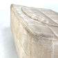 CHANEL Coco Mark CC Chocobar Double Chain Crossbody Shoulder Bag Canvas Women's Beige