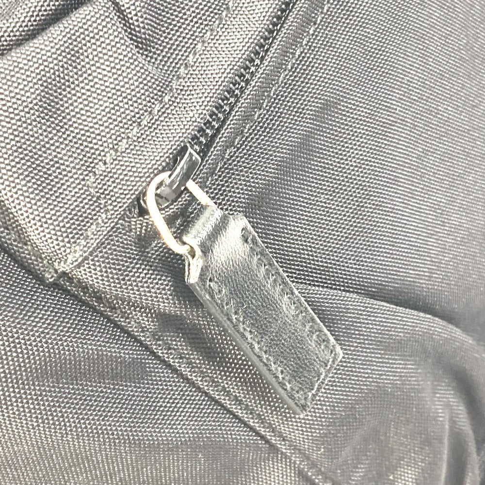 GUCCI 019.0585 ロゴ バックパック リュックサック ナイロン/レザー メンズ ブラック