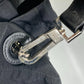 GUCCI 019.0585 ロゴ バックパック リュックサック ナイロン/レザー メンズ ブラック