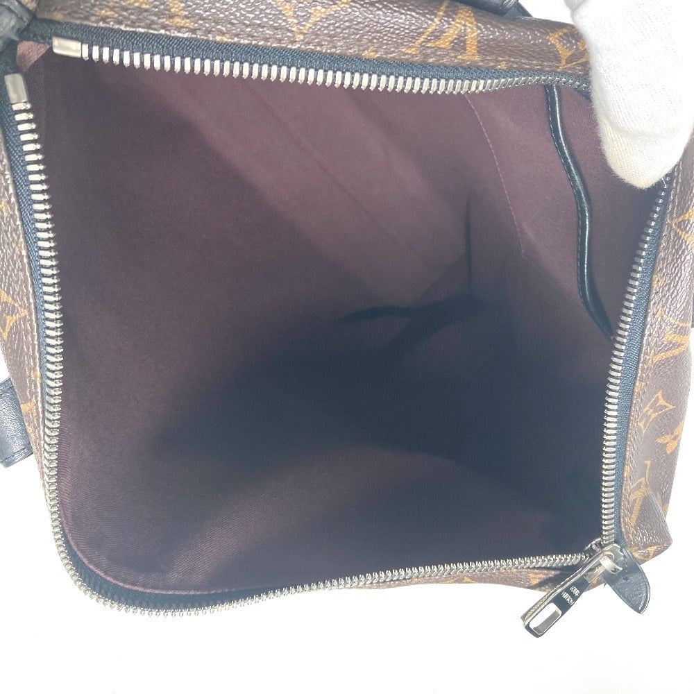 LOUIS VUITTON M40388 MonogramMacassar Kitan Business Bag Hand Bag Tote Bag MonogramMacassarCanvas Brown/Black Used