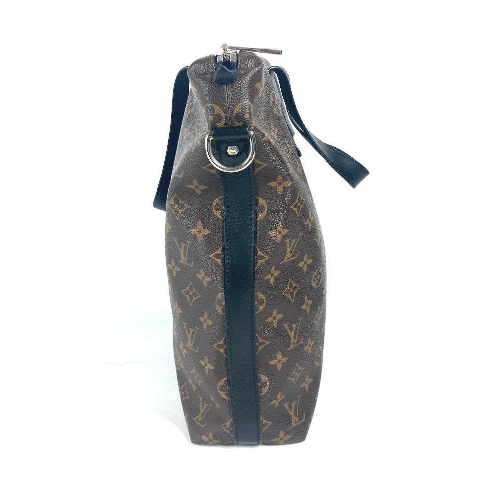 LOUIS VUITTON M40388 MonogramMacassar Kitan Business Bag Hand Bag Tote Bag MonogramMacassarCanvas Brown/Black Used