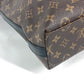 LOUIS VUITTON M40388 MonogramMacassar Kitan Business Bag Hand Bag Tote Bag MonogramMacassarCanvas Brown/Black Used