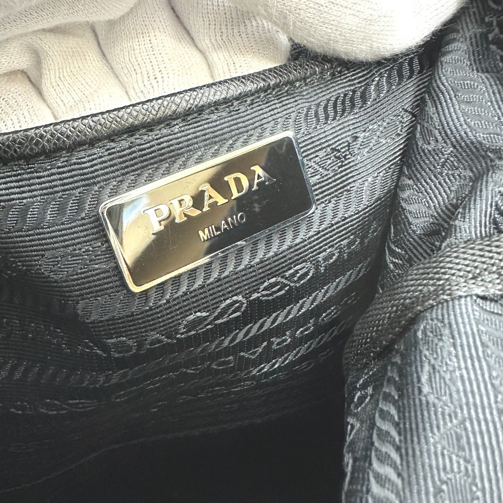 PRADA キルティング マルチ バックパック カバン リュックサック ナイロン/レザー メンズ - brandshop-reference