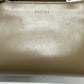 GUCCI 470271 Bamboo Faux Pearl Leather Handbag, Brown, Women's
