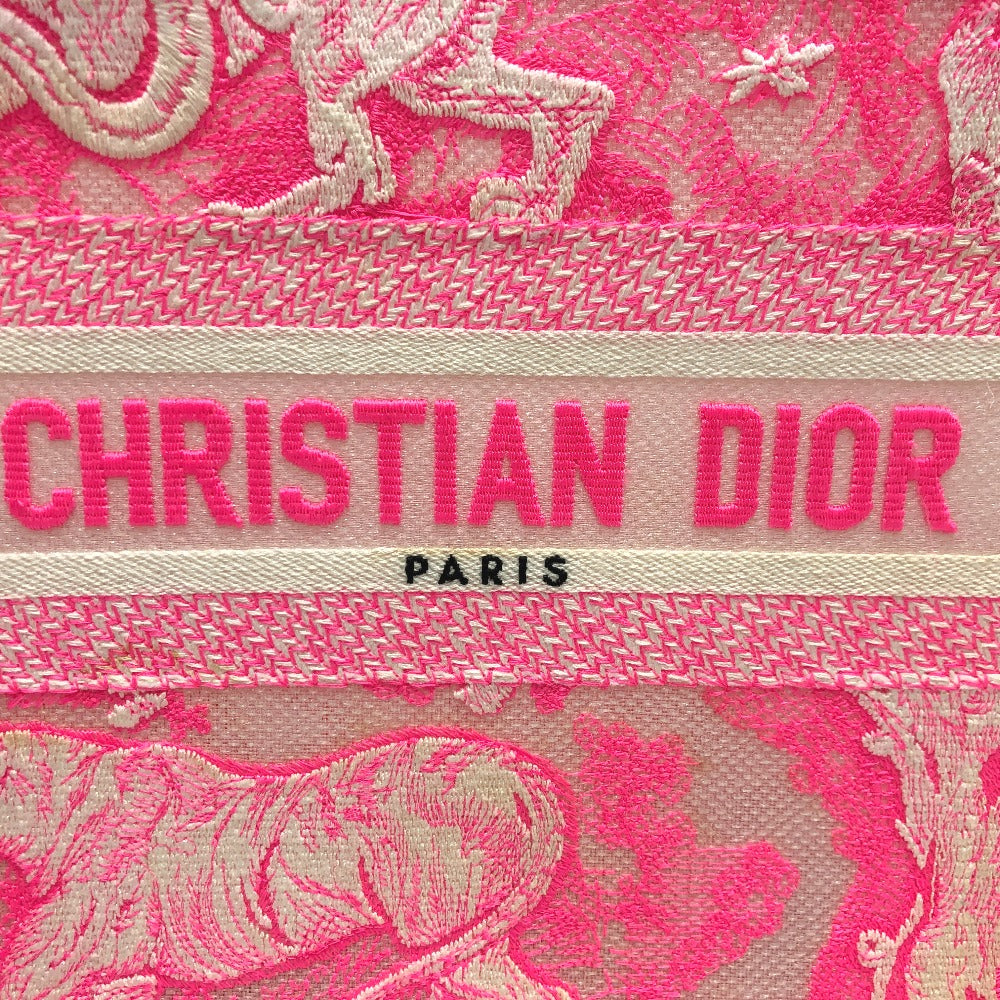 Dior ハンドバッグ ショルダーバッグ 肩掛け トワルドゥジュイ ブックトート スモール トートバッグ キャンバス レディース - brandshop-reference