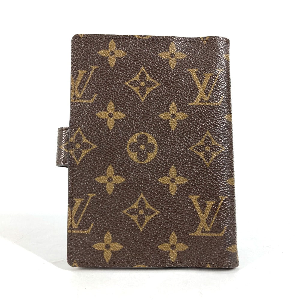 LOUIS VUITTON R20956 モノグラム アジェンダPM チビキノコ 村上隆 限定品 アメリカ MOCA限定 手帳カバー モノグラムキャンバス レディース