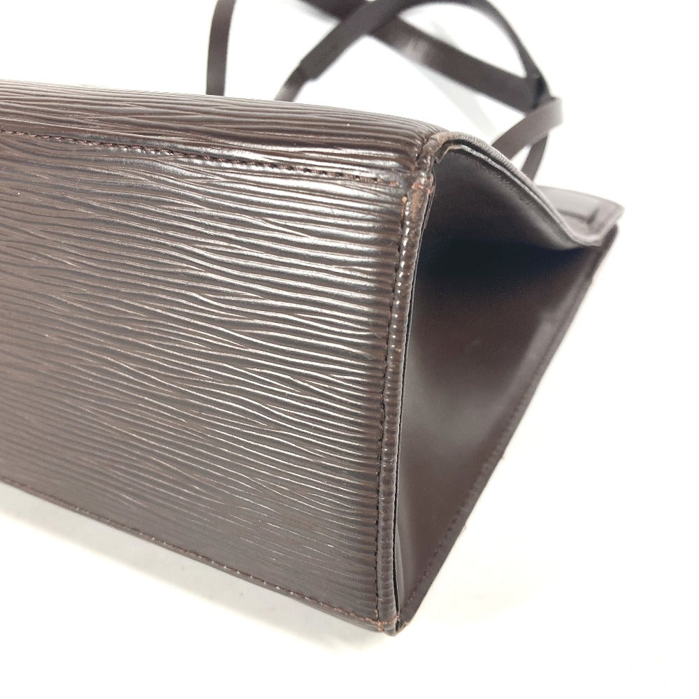 LOUIS VUITTON M5249D エピ クロワゼットPM カバン 肩掛け ハンドバッグ エピレザー レディース モカ ブラウン