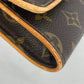 LOUIS VUITTON M51852 モノグラム ポシェットツインGM 2WAYバッグ クラッチバッグ 斜め掛け カバン ショルダーバッグ モノグラムキャンバス レディース ブラウン