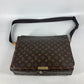 LOUIS VUITTON M45257 モノグラム アベス 斜め掛け メッセンジャーバッグ ショルダーバッグ モノグラムキャンバス レディース ブラウン
