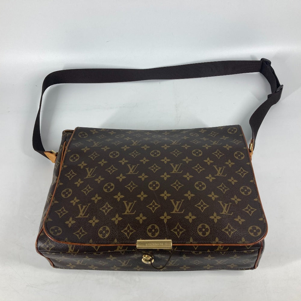 LOUIS VUITTON M45257 モノグラム アベス 斜め掛け メッセンジャーバッグ ショルダーバッグ モノグラムキャンバス レディース ブラウン