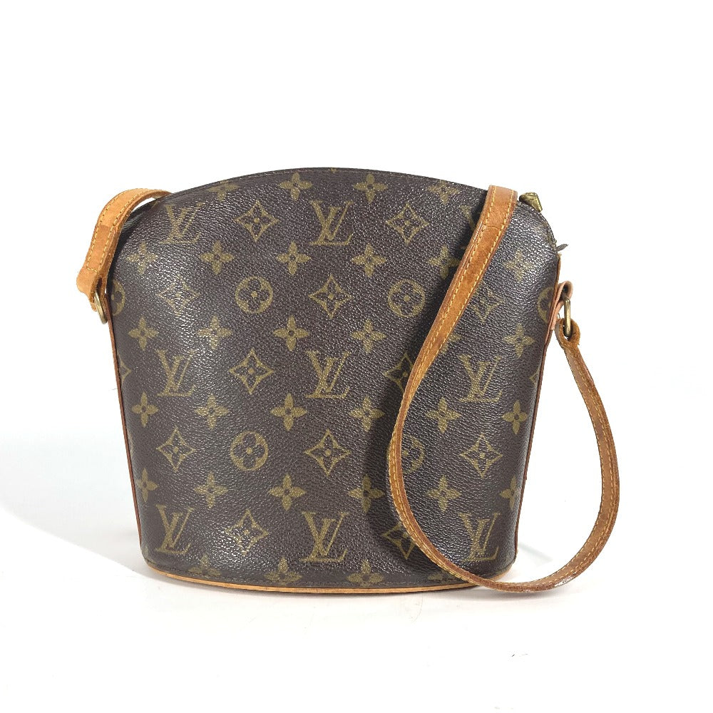 LOUIS VUITTON M51290 モノグラム ドルーオ 斜め掛け ポシェット カバン ショルダーバッグ モノグラムキャンバス レディース ブラウン