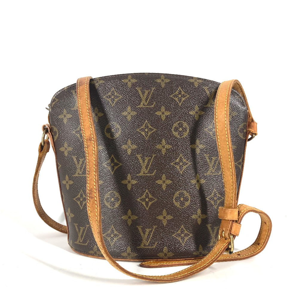 LOUIS VUITTON M51290 モノグラム ドルーオ 斜め掛け ポシェット カバン ショルダーバッグ モノグラムキャンバス レディース ブラウン