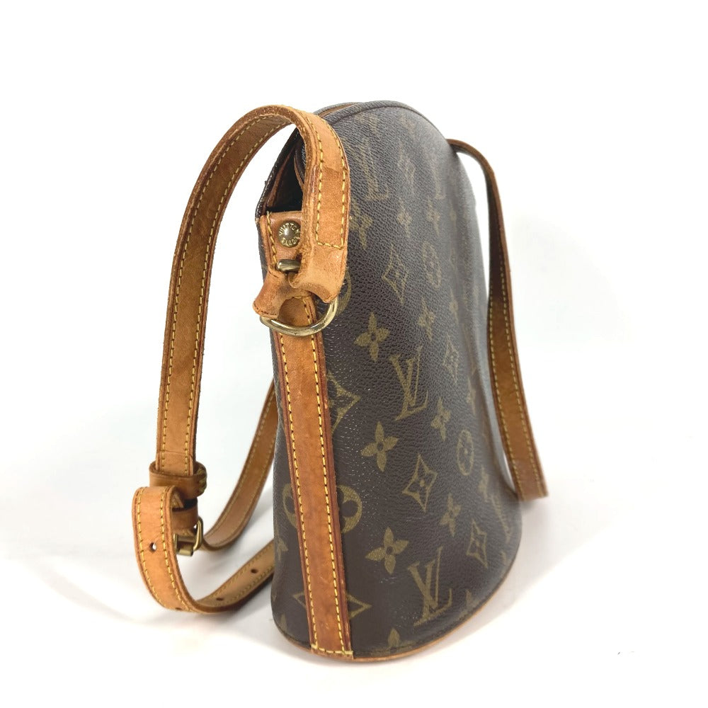 LOUIS VUITTON M51290 モノグラム ドルーオ 斜め掛け ポシェット カバン ショルダーバッグ モノグラムキャンバス レディース ブラウン