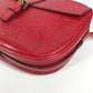 LOUIS VUITTON M52157 エピ ジョヌフィーユ 斜め掛け ポシェット カバン ショルダーバッグ エピレザー レディース カスティリアンレッド レッド