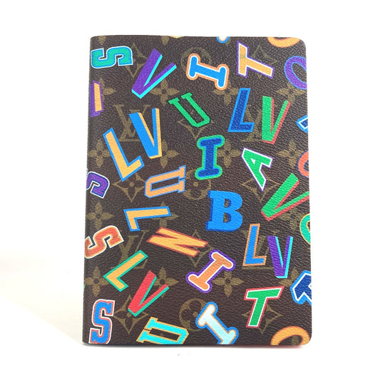 LOUIS VUITTON GI0563 LVxNBA カイエ・クレマンス ノート メモ帳 ステーショナリー ノートブック レザー メンズ ブラウン