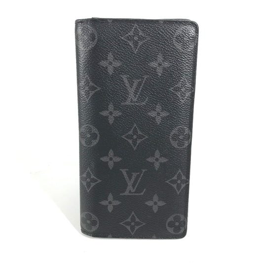 LOUIS VUITTON M61697 モノグラムエクリプス ポルトフォイユ・ブラザ ロングウォレット ２つ折り 長財布 キャンバス メンズ