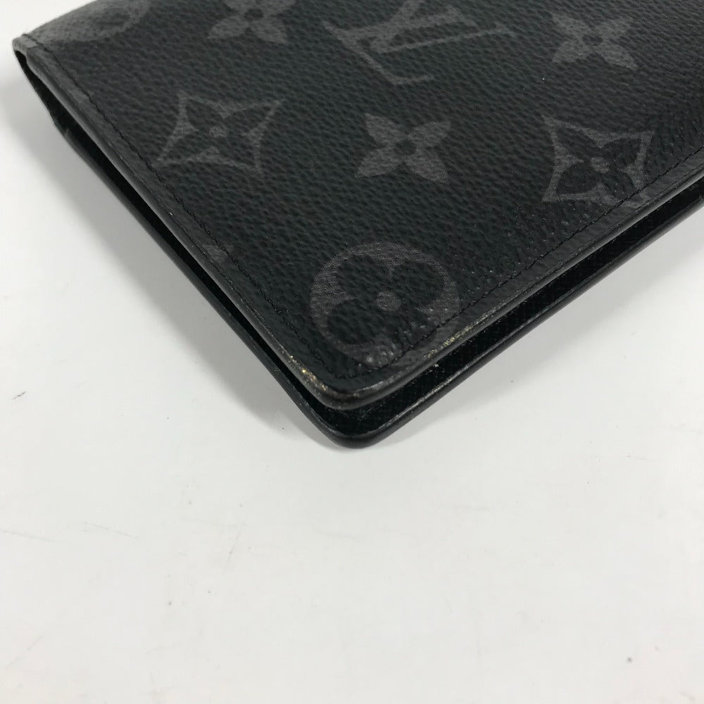 LOUIS VUITTON M61697 モノグラムエクリプス ポルトフォイユ・ブラザ ロングウォレット ２つ折り 長財布 キャンバス メンズ