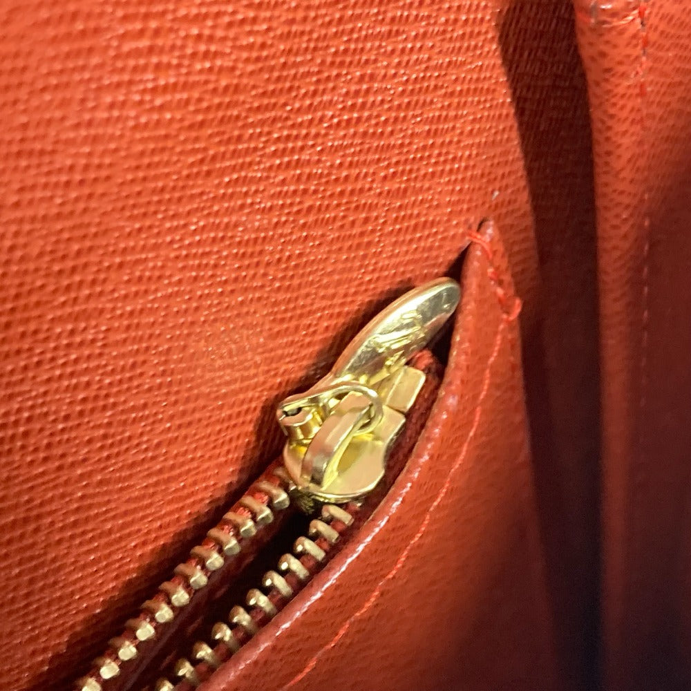 LOUIS VUITTON N51160 ダミエ トライベッカ・ロン フラップ 肩掛け カバン ショルダーバッグ ダミエキャンバス レディース エベヌ ブラウン