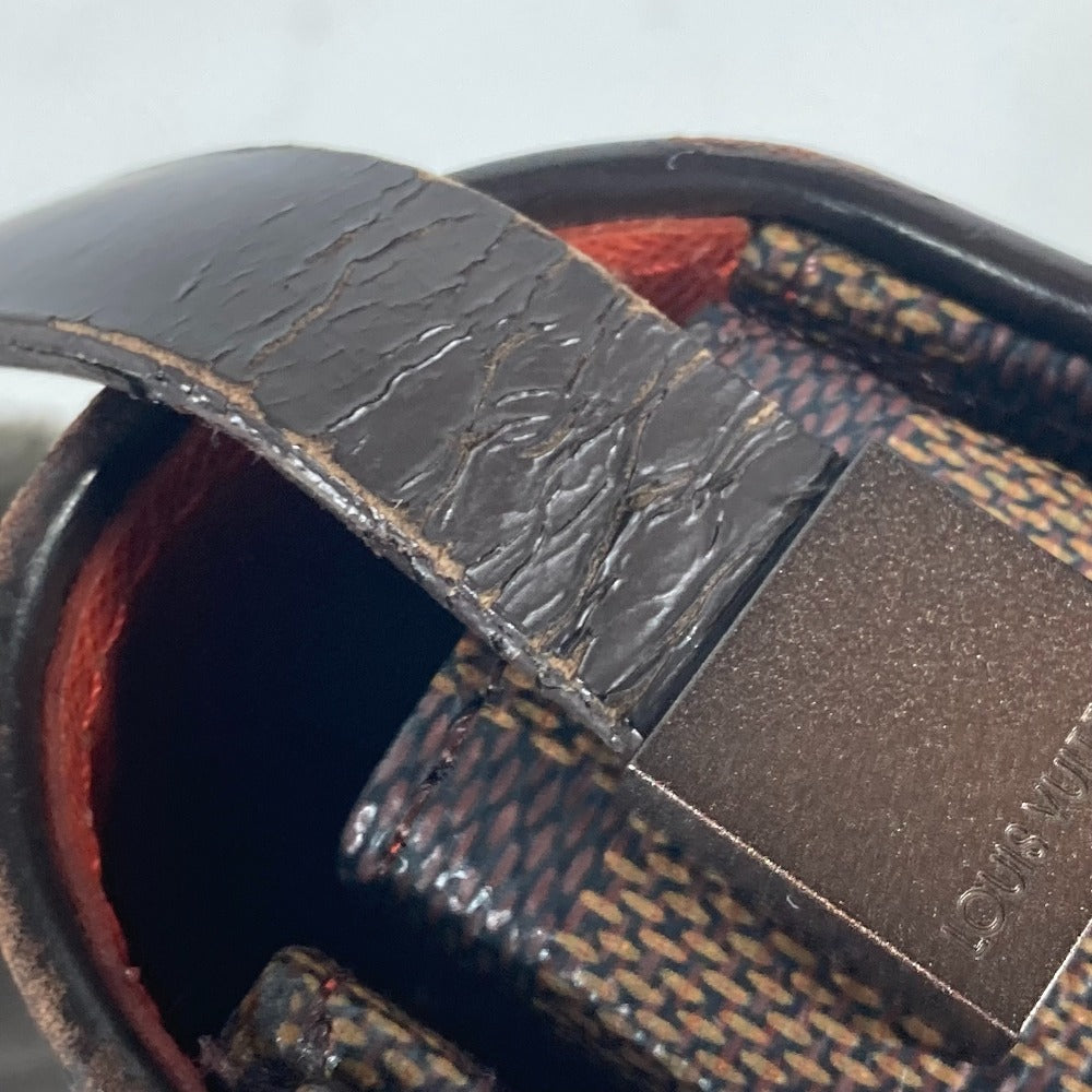LOUIS VUITTON N51160 ダミエ トライベッカ・ロン フラップ 肩掛け カバン ショルダーバッグ ダミエキャンバス レディース エベヌ ブラウン