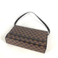 LOUIS VUITTON N51160 ダミエ トライベッカ・ロン フラップ 肩掛け カバン ショルダーバッグ ダミエキャンバス レディース エベヌ ブラウン