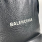 BALENCIAGA 552379 エブリデイ ロゴ  カバン バックパック リュックサック レザー メンズ