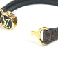 LOUIS VUITTON M8026  モノグラム ブレスレット LV クリックイット アクセサリー バングル ブレスレット モノグラムキャンバス メンズ