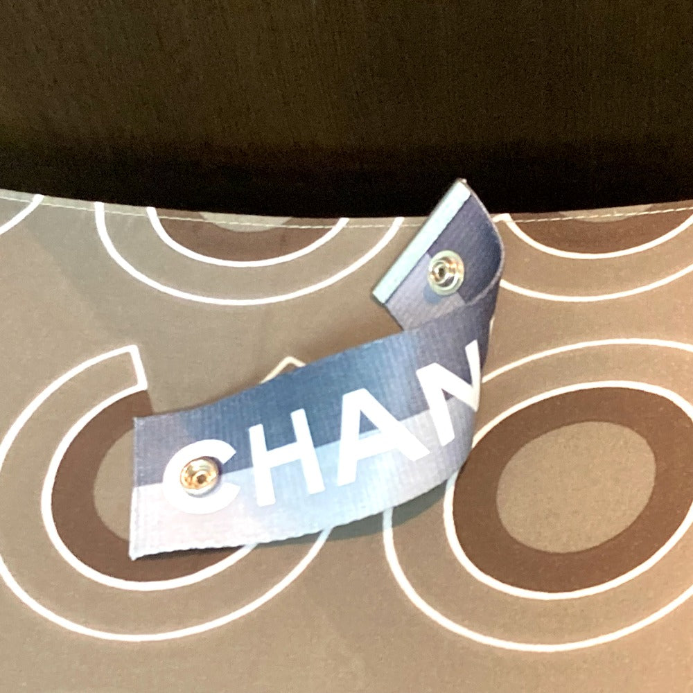 CHANEL ロゴ COCO ココ アンブレラ 長傘 インテリア 傘 ポリエステル レディース グレー - brandshop-reference