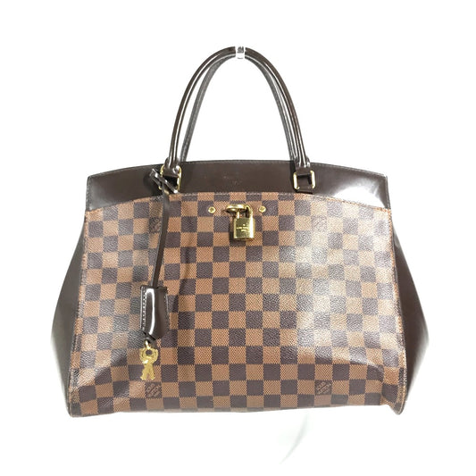 LOUIS VUITTON N41150 ダミエ リヴォリ MM カバン 肩掛け トートバッグ ハンドバッグ ダミエキャンバス レディース