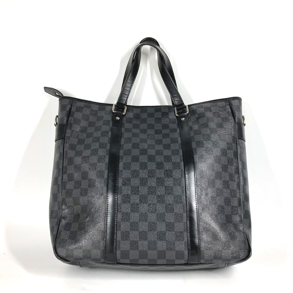 LOUIS VUITTON N51192 ダミエグラフィット タダオ トートバッグ 縦型 カバン 斜め掛け ショルダーバッグ ダミエグラフィットキャンバス メンズ