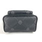 Berluti Logo Crossbody Shoulder Bag in PVC/Leather, Men's, Black