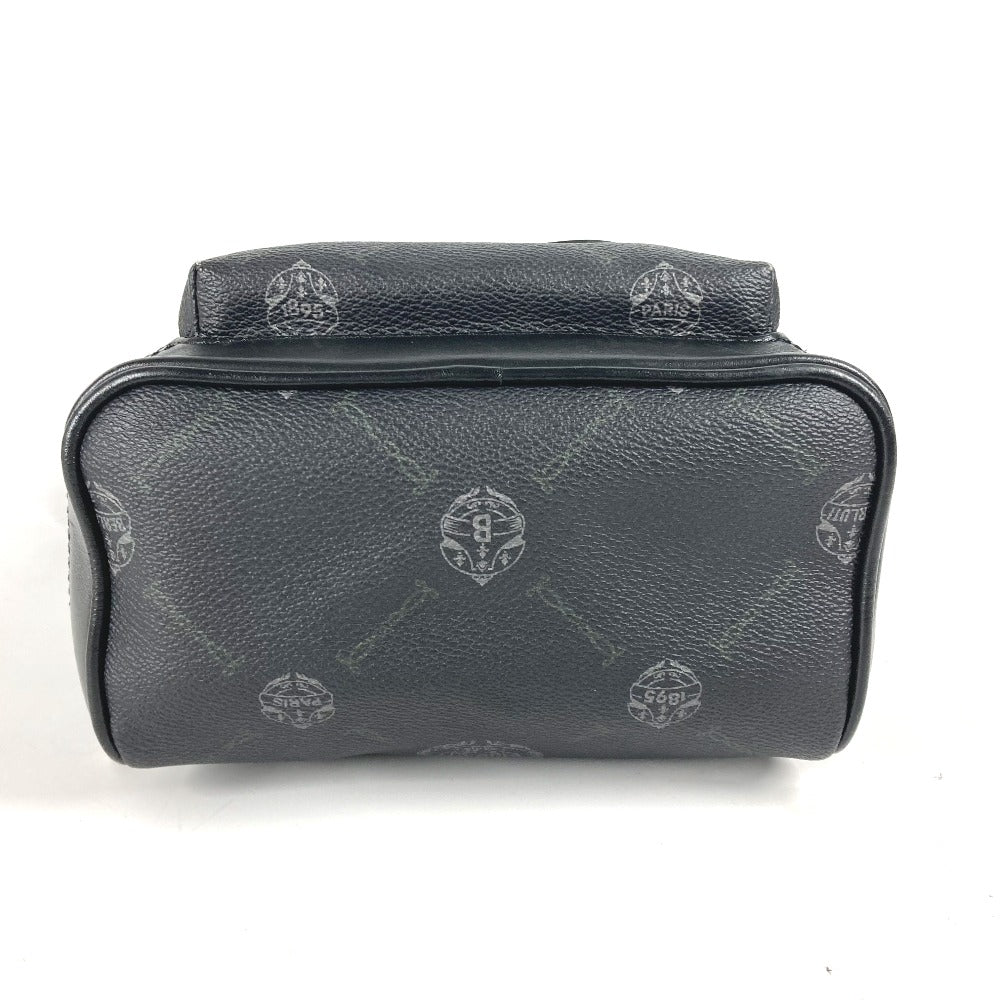 Berluti Logo Crossbody Shoulder Bag in PVC/Leather, Men's, Black