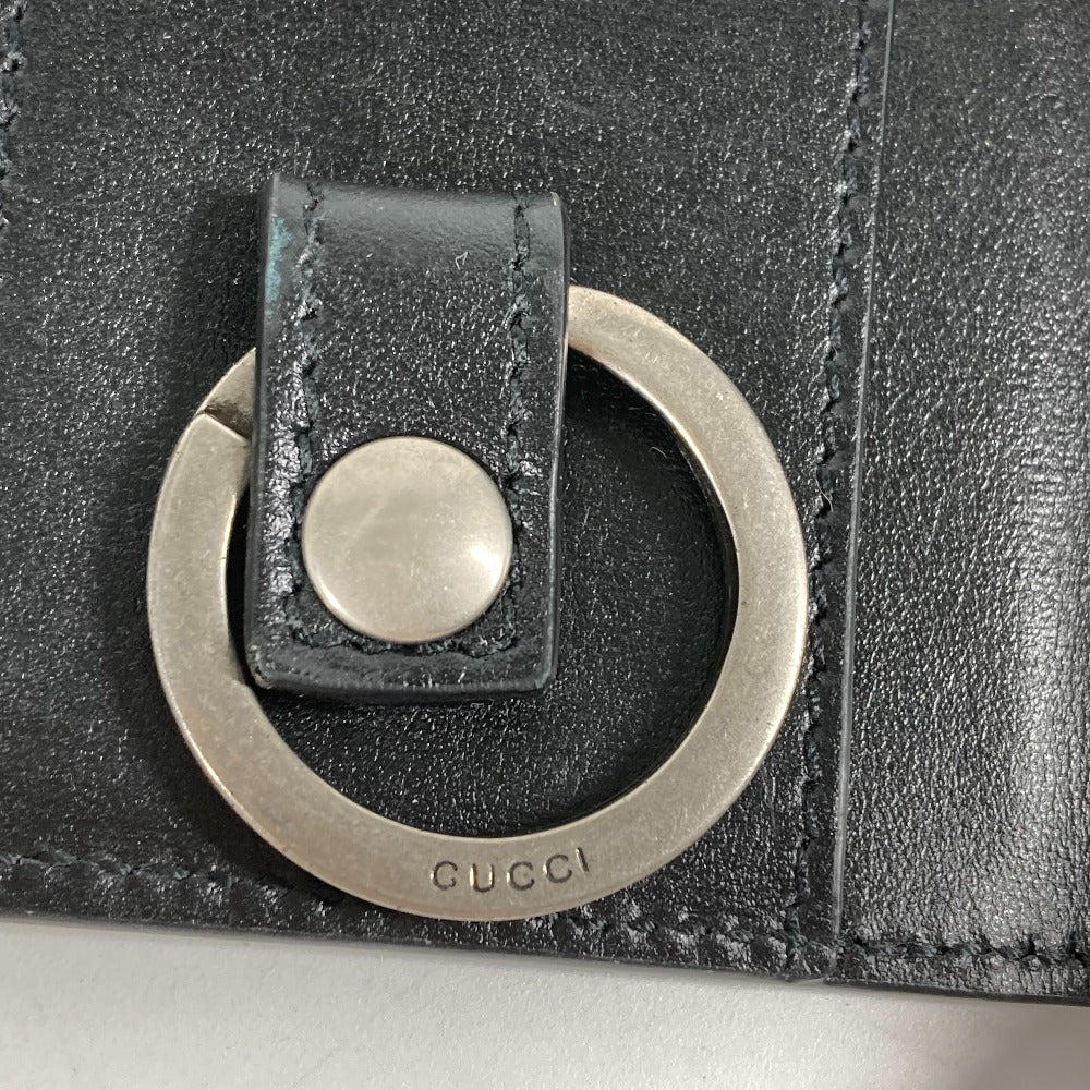 GUCCI 435305 GGマーモント キーケース 6連  鍵 キーリング キーケース レザー メンズ