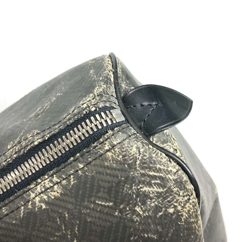 LOUIS VUITTON N41415 Damier Carbon Keepall 45 Travel Bag, Canvas Boston Bag, Men's, Noir Black