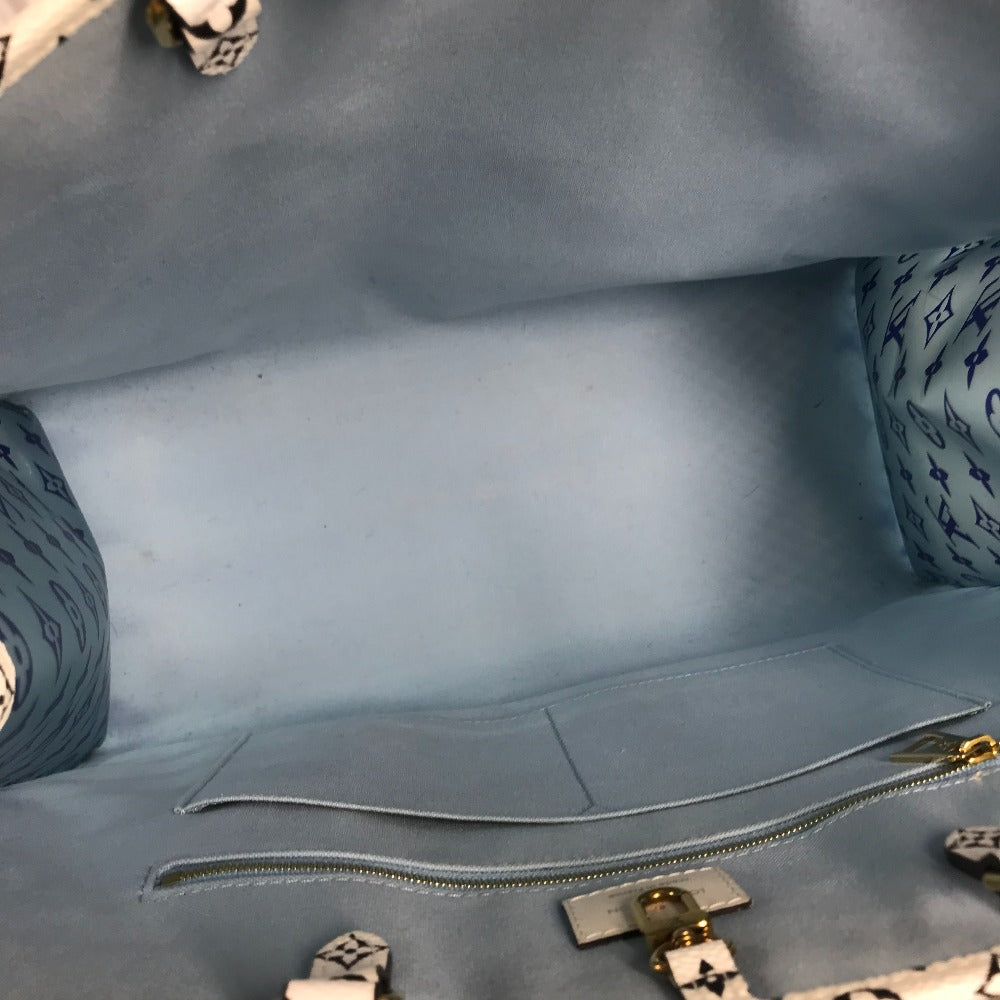 LOUIS VUITTON M44720 モノグラムジャイアント 沖縄限定 オンザゴーGM カバン トートバッグ 2WAYバッグ 肩掛け ショルダーバッグ モノグラムジャイアントキャンバス レディース ブルー - brandshop-reference