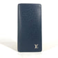 Louis Vuitton M30292 Taiga Portefeuille Brazza Long Wallet Bifold Long Wallet Taiga Lelaki Lelaki